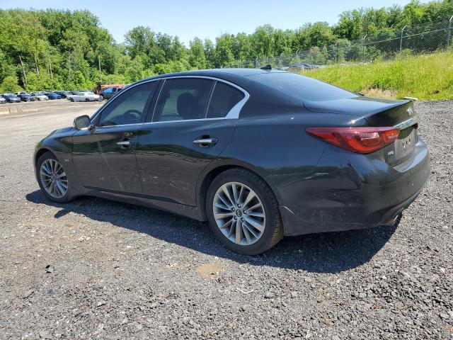 JN1EV7AR5KM552993 - 2019 INFINITI Q50 LUXE BLACK photo 2