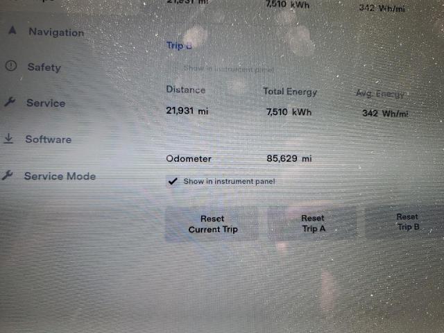 5YJSA1E23GF129755 - 2016 TESLA MODEL S Grafit foto 9