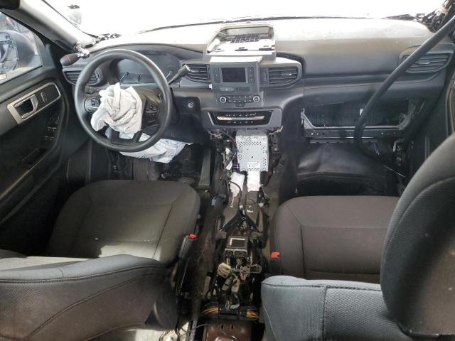 1FM5K8AW6MNA10716 - 2021 FORD EXPLORER POLICE INTERCEPTOR 棕色 照片 8