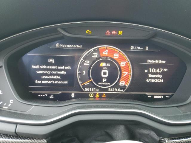 WAUC4CF55JA044414 - 2018 AUDI S5 PRESTIGE 石墨色 照片 9