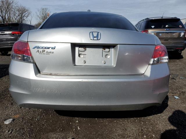 1HGCP26878A042514 - 2008 HONDA ACCORD EXL SILVER photo 6