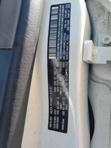 ZASFAKBN5J7B76103 - 2018 ALFA ROMEO STELVIO TI WHITE photo 14