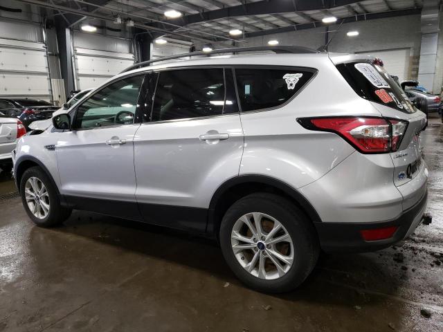 1FMCU9HD4JUC86650 - 2018 FORD ESCAPE SEL SILVER photo 2