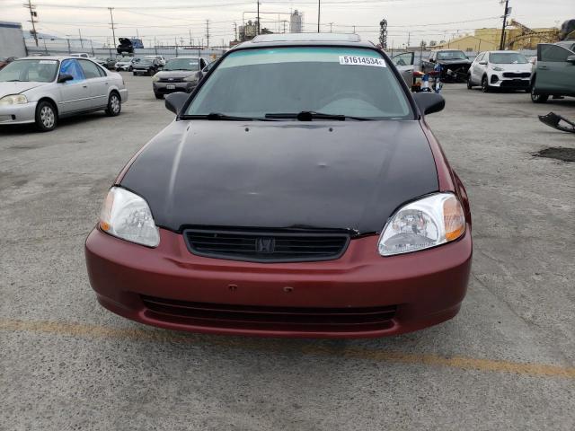 1HGEJ8240WL121881 - 1998 HONDA CIVIC EX BURGUNDY photo 5