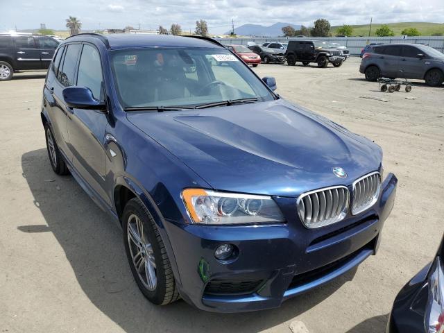 5UXWX5C55CL724360 - 2012 BMW X3 XDRIVE28I BLUE photo 4