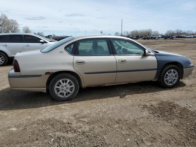 2G1WF52E829375957 - 2002 CHEVROLET IMPALA GOLD photo 3