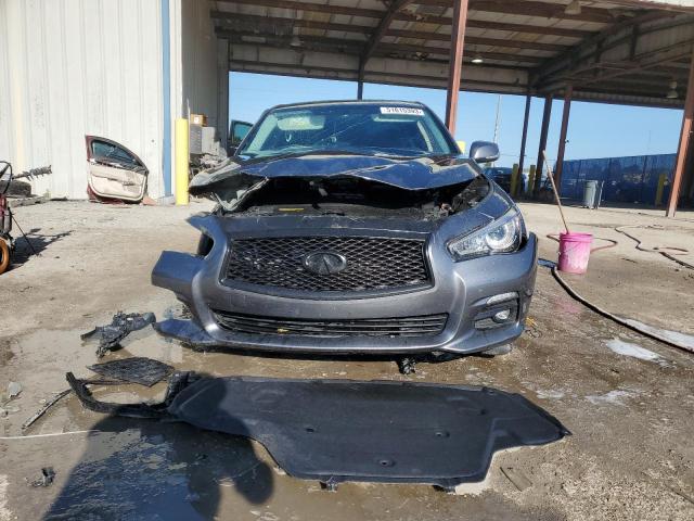 JN1CV7AP0GM202250 - 2016 INFINITI Q50 BASE GRAY photo 5