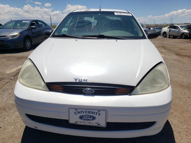 1FAFP33P11W215228 - 2001 FORD FOCUS LX WHITE photo 5