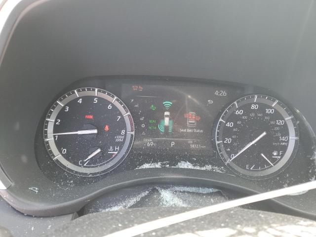 5TDGZRAH9LS014672 - 2020 TOYOTA HIGHLANDER XLE SILVER photo 9