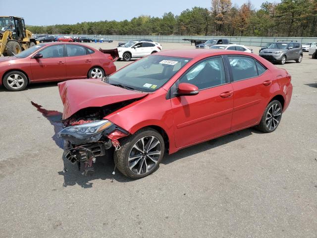 2T1BURHEXJC012973 - 2018 TOYOTA COROLLA L RED photo 1