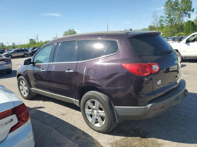 1GNLVFED7AS111204 - 2010 CHEVROLET TRAVERSE LT PURPLE photo 2