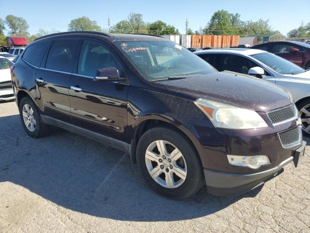 1GNLVFED7AS111204 - 2010 CHEVROLET TRAVERSE LT PURPLE photo 4