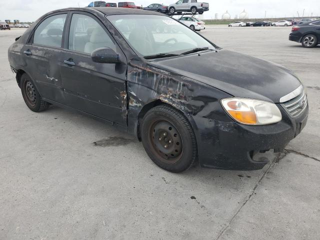 KNAFE121885500782 - 2008 KIA SPECTRA EX BLACK photo 4