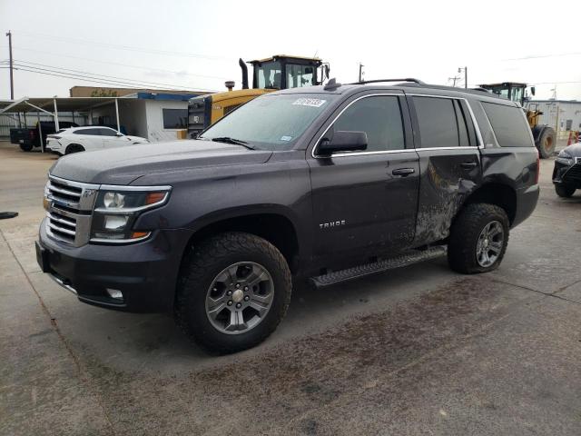 1GNSKBKC5JR299348 - 2018 CHEVROLET TAHOE K1500 LT CHARCOAL photo 1