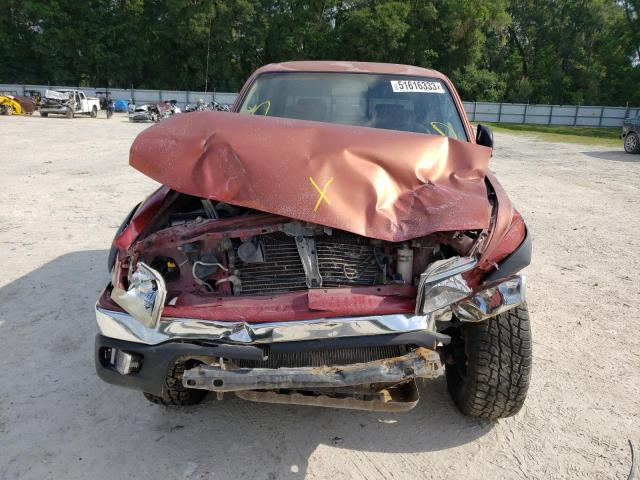 5TEGN92N93Z154451 - 2003 TOYOTA TACOMA DOUBLE CAB PRERUNNER MAROON photo 5