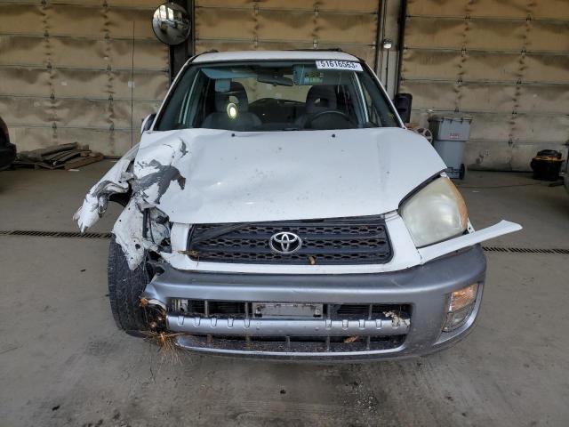 JTEGH20V810022792 - 2001 TOYOTA RAV4 WHITE photo 5