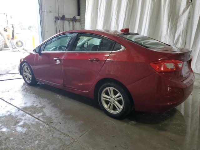 1G1BE5SM4H7232734 - 2017 CHEVROLET CRUZE LT RED photo 2