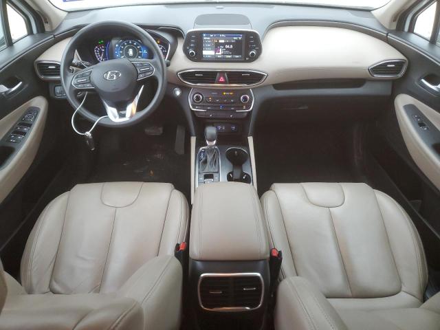 5NMS3CAD2LH219520 - 2020 HYUNDAI SANTA FE SEL WHITE photo 8