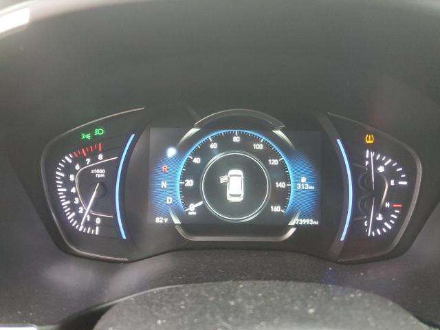 5NMS3CAD2LH219520 - 2020 HYUNDAI SANTA FE SEL WHITE photo 9