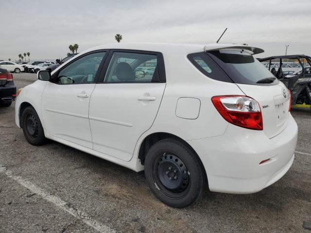 2T1KU40E79C087298 - 2009 TOYOTA COROLLA MA WHITE photo 2