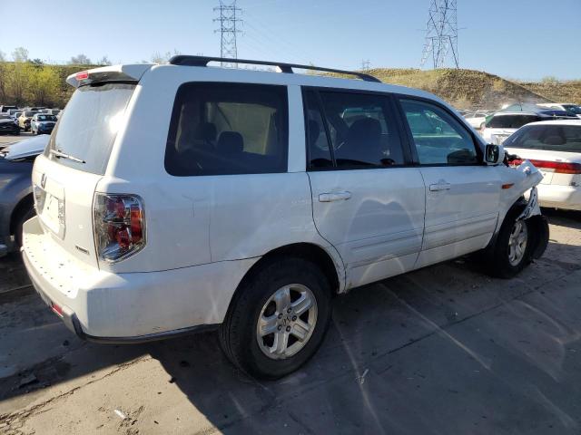 5FNYF18288B052180 - 2008 HONDA PILOT VP WHITE photo 3