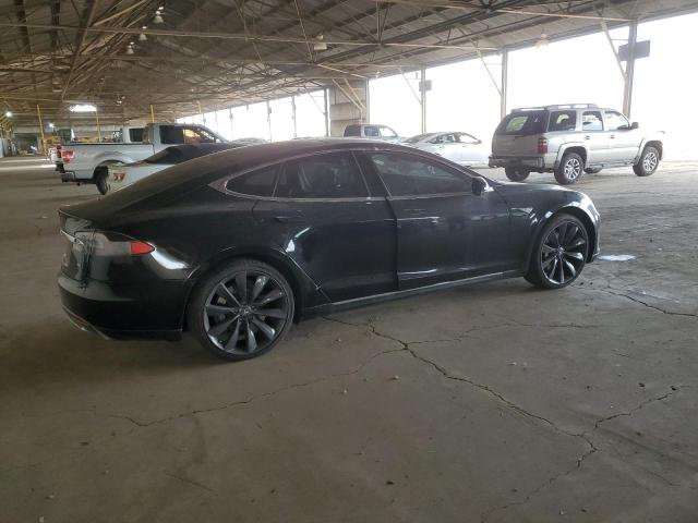 5YJSA1H11EFP42814 - 2014 TESLA MODEL S შავი ფოტო 3