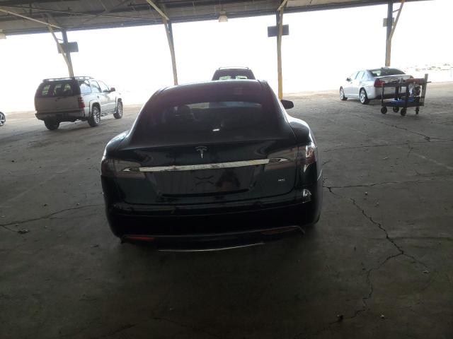 5YJSA1H11EFP42814 - 2014 TESLA MODEL S შავი ფოტო 6