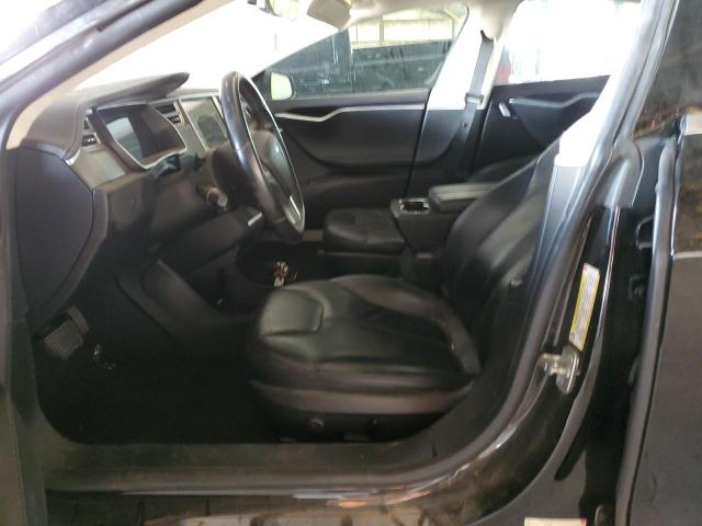 5YJSA1H11EFP42814 - 2014 TESLA MODEL S შავი ფოტო 7