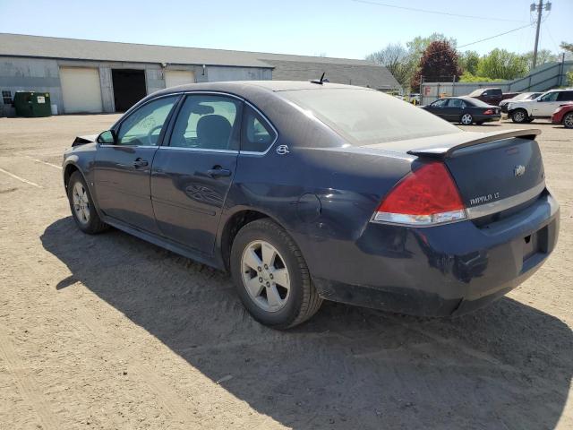 2G1WT57K591219696 - 2009 CHEVROLET IMPALA 1LT BLUE photo 2