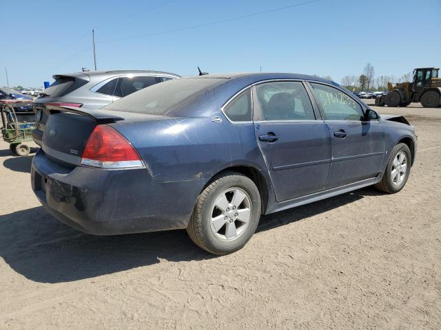 2G1WT57K591219696 - 2009 CHEVROLET IMPALA 1LT BLUE photo 3