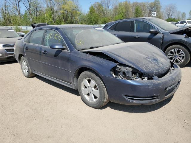 2G1WT57K591219696 - 2009 CHEVROLET IMPALA 1LT BLUE photo 4