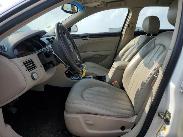 1G4HD57238U186502 - 2008 BUICK LUCERNE CXL WHITE photo 7