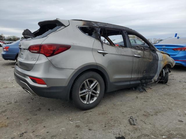 5XYZUDLB9JG524064 - 2018 HYUNDAI SANTA FE S Gris photo 3