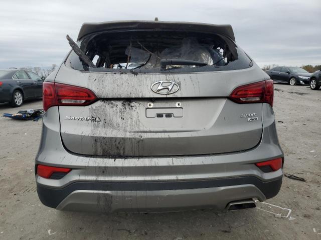 5XYZUDLB9JG524064 - 2018 HYUNDAI SANTA FE S Gris photo 6