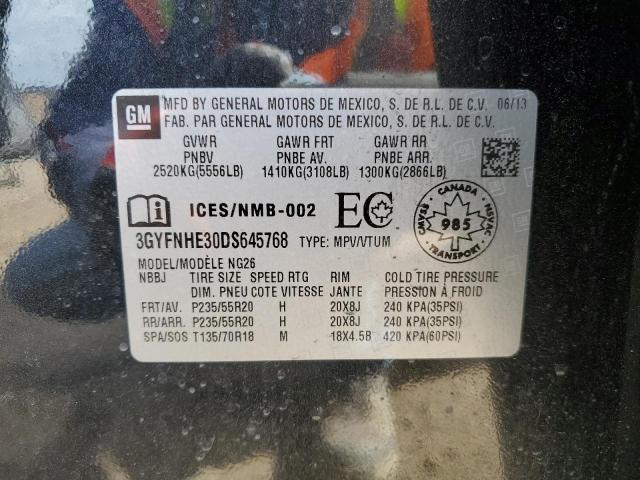 3GYFNHE30DS645768 - 2013 CADILLAC SRX PERFORMANCE COLLECTION Графитовый фото 14