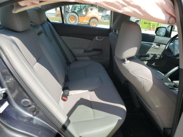 19XFB2F91DE030837 - 2013 HONDA CIVIC EXL 灰色 照片 10