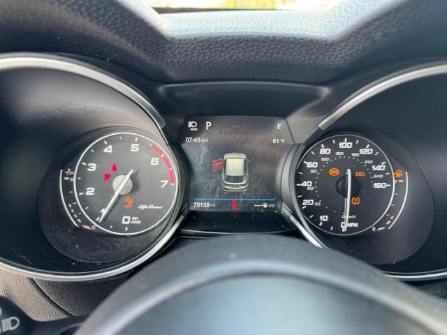 ZASFAKPN2J7B59011 - 2018 ALFA ROMEO STELVIO SPORT შავი ფოტო 7