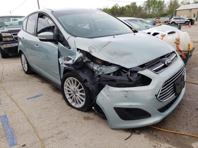 1FADP5AU1DL501467 - 2013 FORD C-MAX SE TURQUOISE photo 4