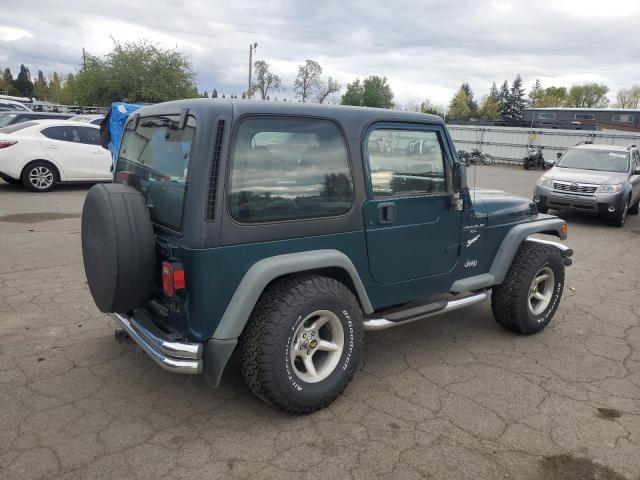 1J4FY19S0WP736430 - 1998 JEEP WRANGLER / SPORT GREEN photo 3