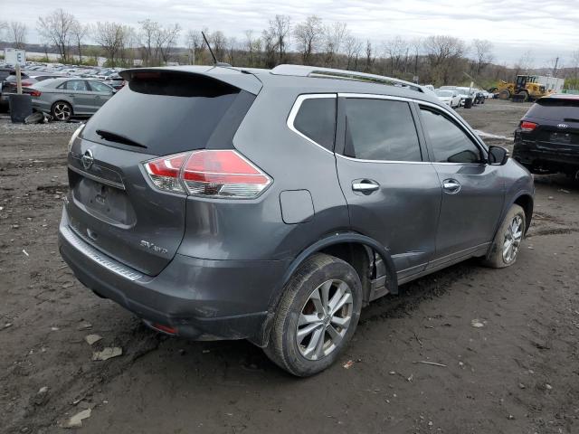 5N1AT2MVXFC908147 - 2015 NISSAN ROGUE S GRAY photo 3