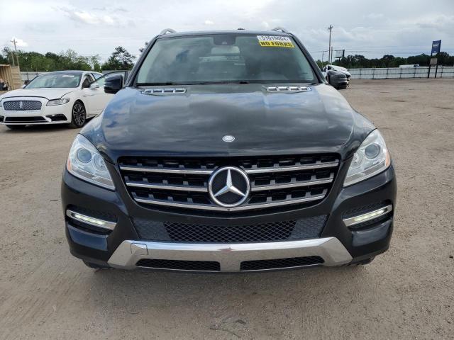 4JGDA5HB6FA583495 - 2015 MERCEDES-BENZ ML 350 4MATIC BLACK photo 5