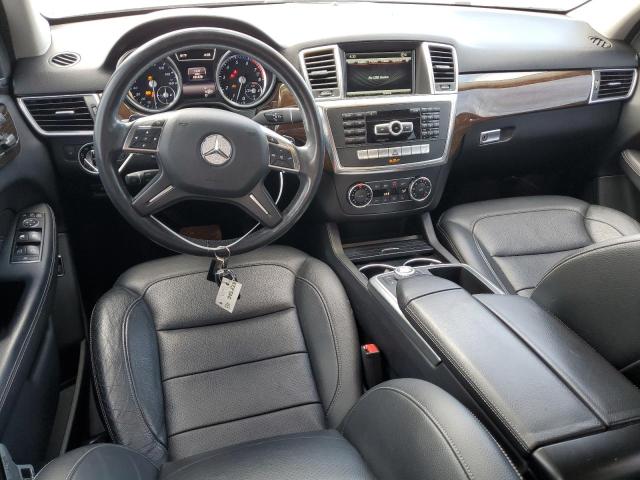 4JGDA5HB6FA583495 - 2015 MERCEDES-BENZ ML 350 4MATIC BLACK photo 8