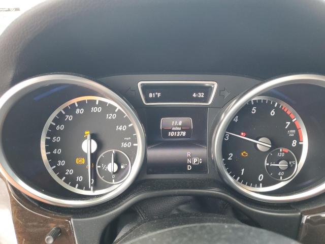 4JGDA5HB6FA583495 - 2015 MERCEDES-BENZ ML 350 4MATIC BLACK photo 9