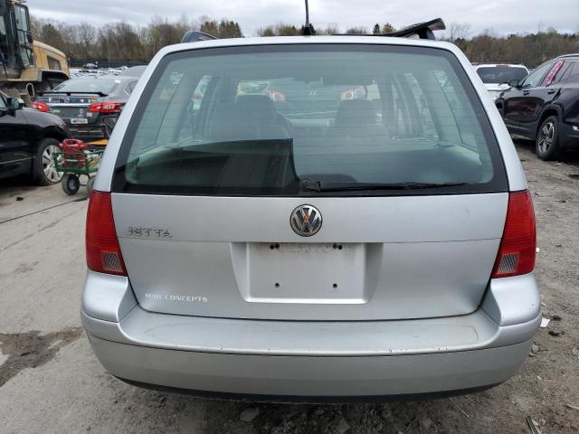 WVWRL61J94W152063 - 2004 VOLKSWAGEN JETTA GL SILVER photo 6