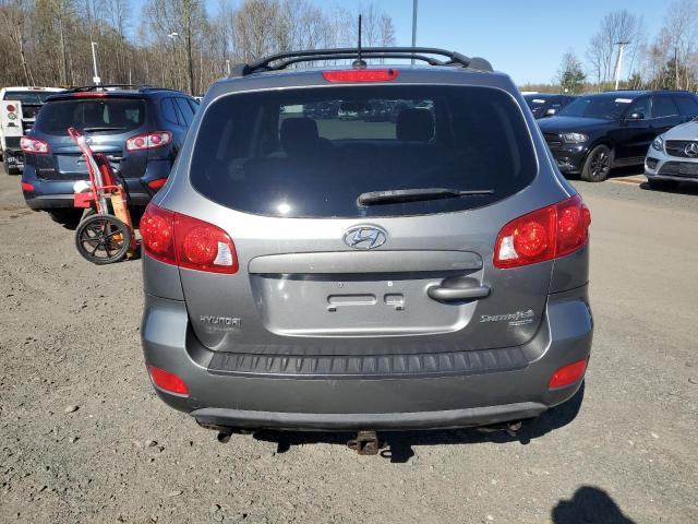 5NMSG73D79H308498 - 2009 HYUNDAI SANTA FE GLS GRAY photo 6