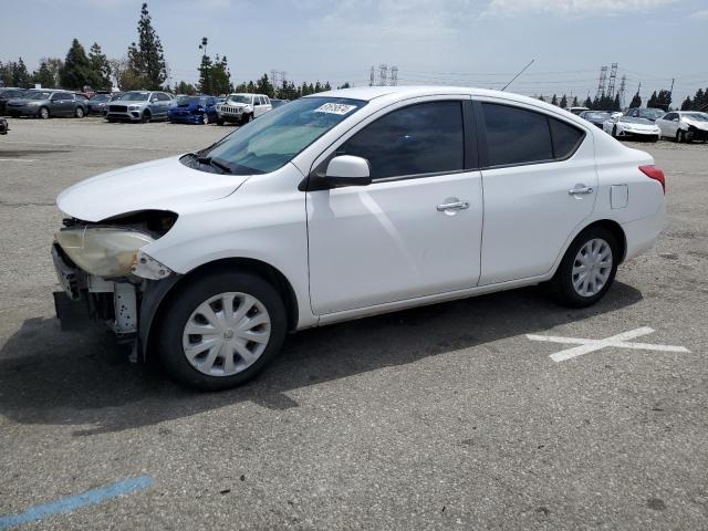 3N1CN7AP7CL817169 - 2012 NISSAN VERSA S WHITE photo 1