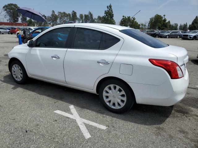 3N1CN7AP7CL817169 - 2012 NISSAN VERSA S WHITE photo 2