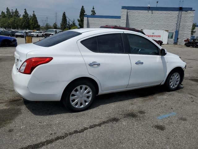 3N1CN7AP7CL817169 - 2012 NISSAN VERSA S WHITE photo 3