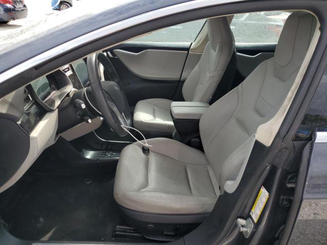 5YJSA1E26FF109725 - 2015 TESLA MODEL S 灰色 照片 7