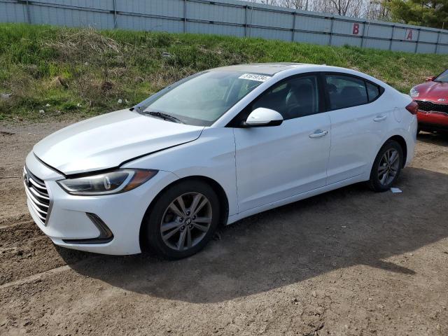 5NPD84LF6HH191164 - 2017 HYUNDAI ELANTRA SE WHITE photo 1